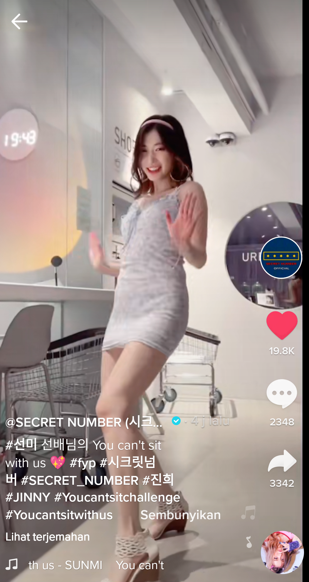 Tampilkan baru Jinny Secret Number