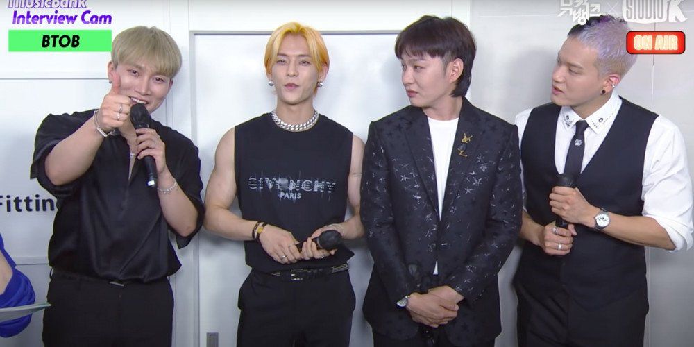 Changsub BTOB Tidak Sacar Sebut Nama Ilhoon Selama Wawancara Music Bank Buat Anggota Bingung`
