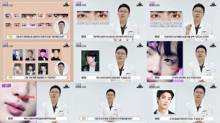 Dokter kecantikan membandingkan bentuk wajah 7 member boyband BTS, ternyata Jin pemilik wajah paling sempurna menurut dokter kecantikan