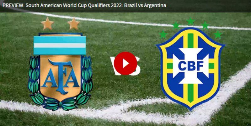 Prediksi dan Link  Live Streaming Brasil vs Argentina di babak Kualifikasi Piala Dunia 2022 zona Amerika Selatan malam ini, Senin dini hari, 6 September 2021, pukul 02.00 WIB.