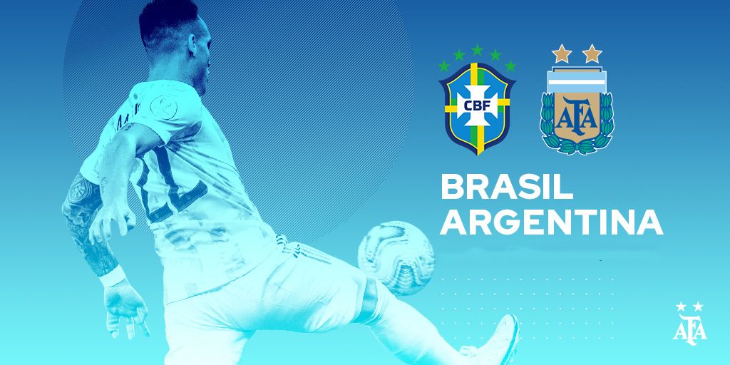 Laga kualifikasi Piala Dunia Qatar 2022, Brasil vs Argentina dihentikan