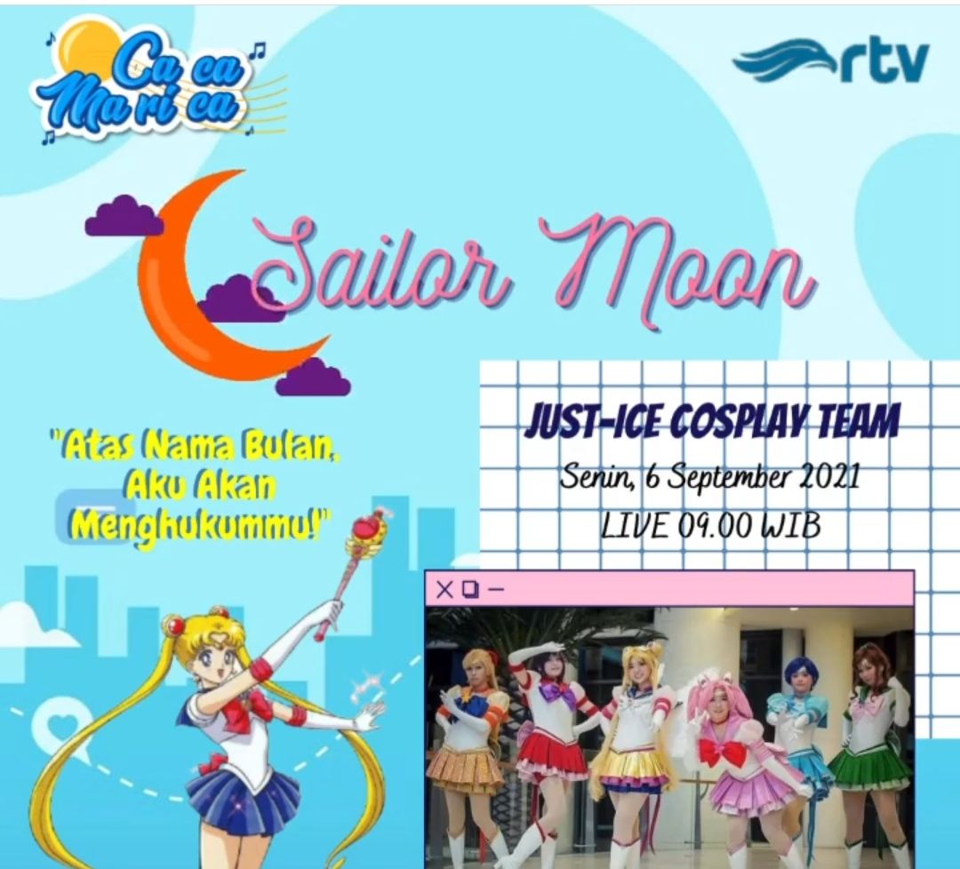 Jadwal Acara RTV Hari Ini, Senin 6 September 2021, Jangan Lewatkan BoBoiBoy  dan Sailor Moon di Caca Marica - Cianjurpedia
