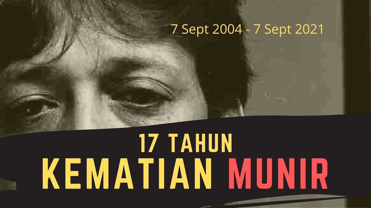 Munir meninggal kapan 17 Tahun