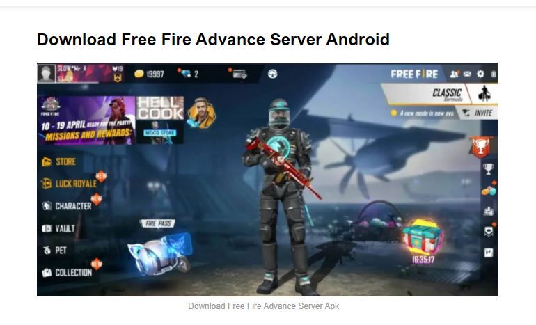 Download Free Fire Advance Server Android Simak Cara Miliki Kode Aktivasi Untuk Masuk Ke Server Istimewa Ini Kalbar Terkini