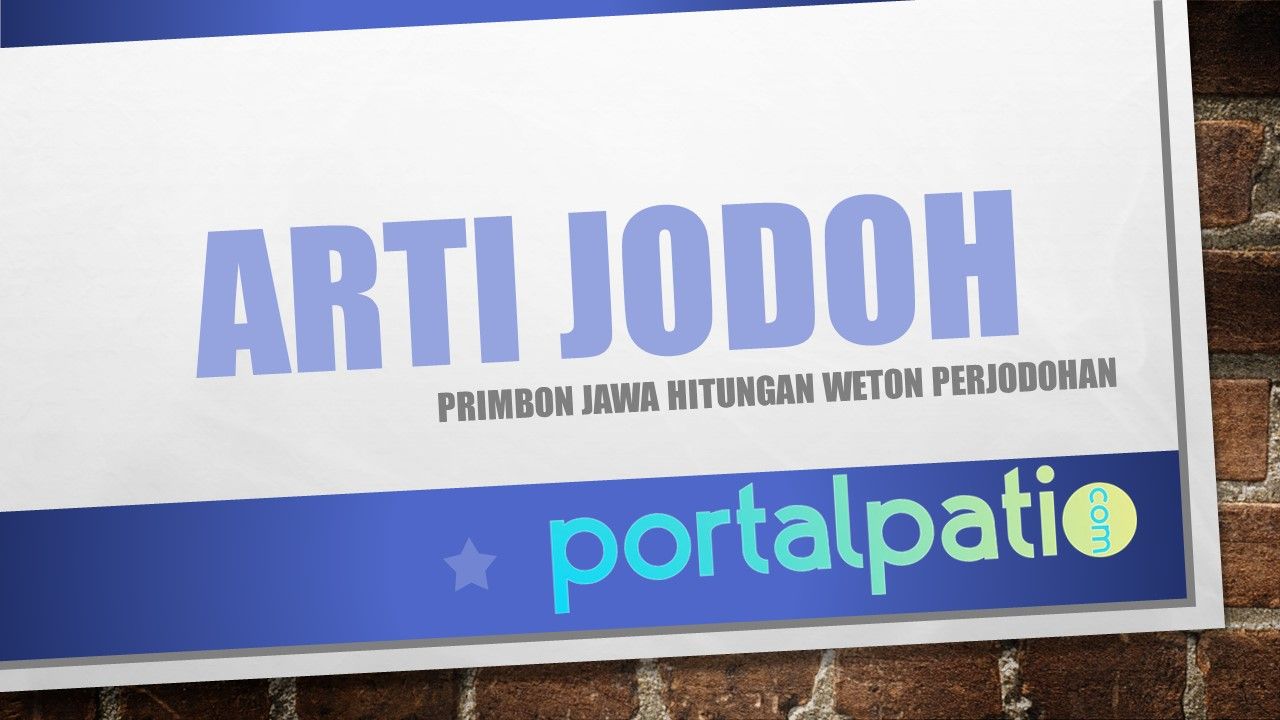 Arti Dan Cara Menghitung Weton Jodoh Jawa Yang Mudah Halaman