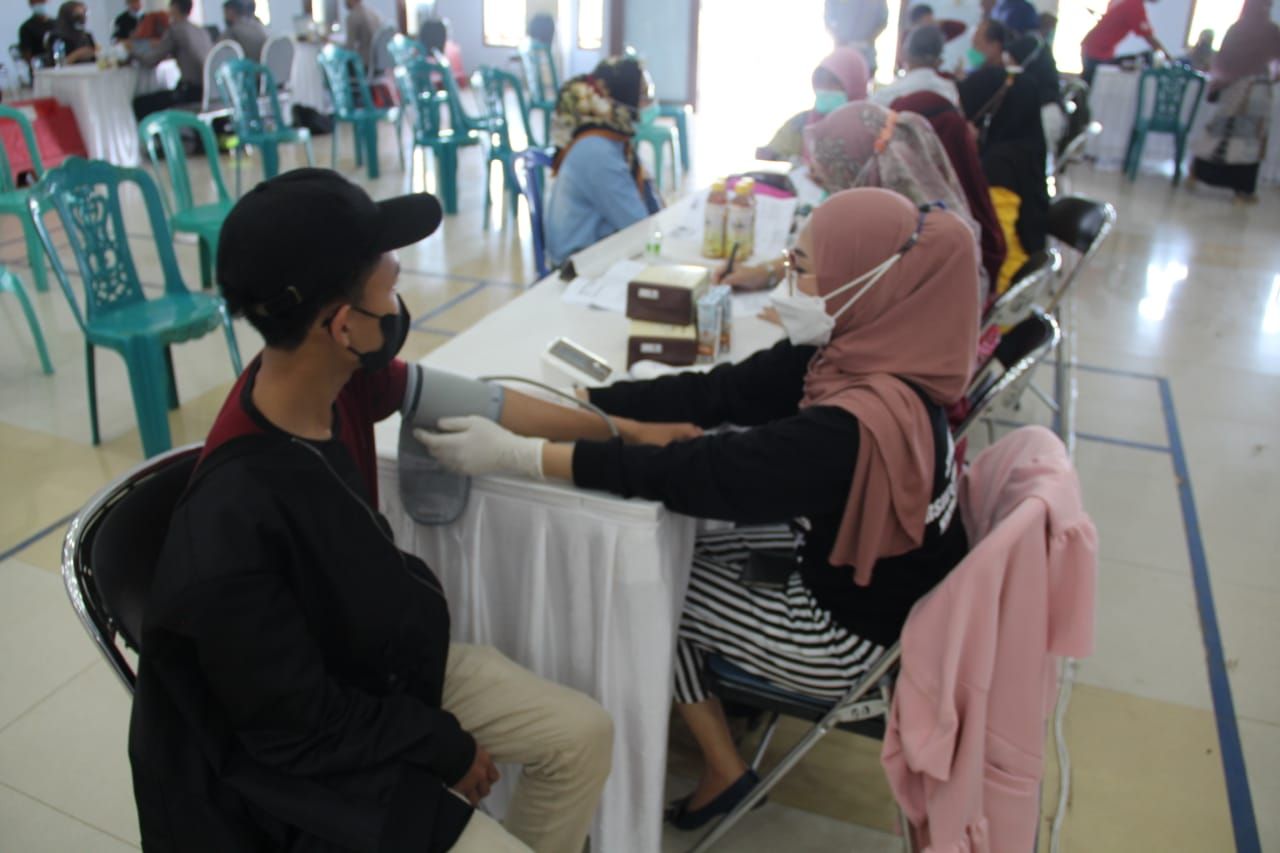 Vaksinasi di Kota Sukabumi