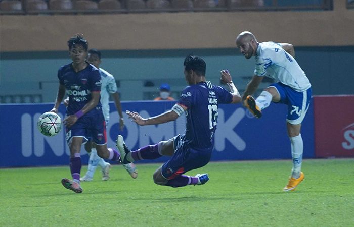 Mohammed Rashid cetak dua gol untuk kemenangan Persib Bandung atas Persita Tangerang, Sabtu 11 September 2021