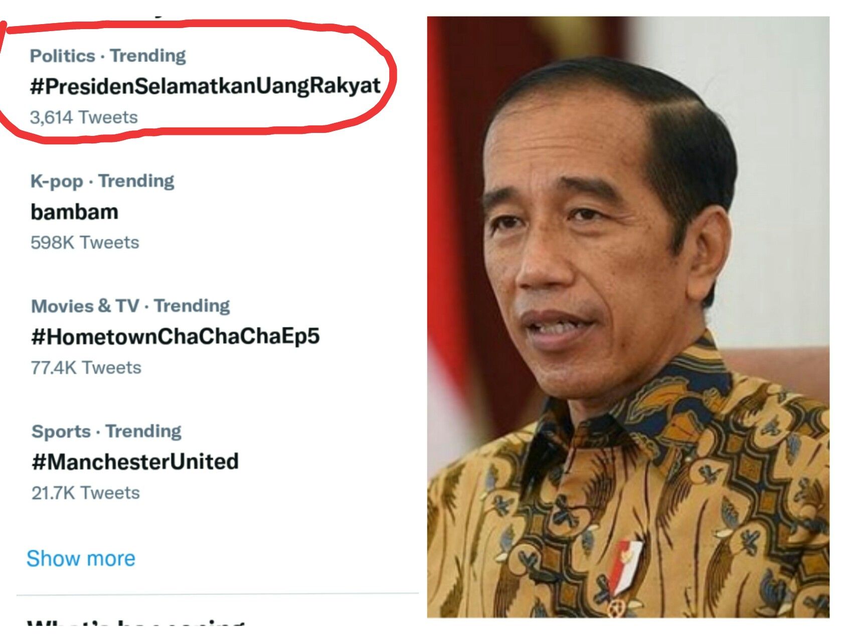 Tagar 'Presiden Selamatkan Uang Rakyat' Menggema di Twitter, Netizen: Buzzer Sedang Bekerja