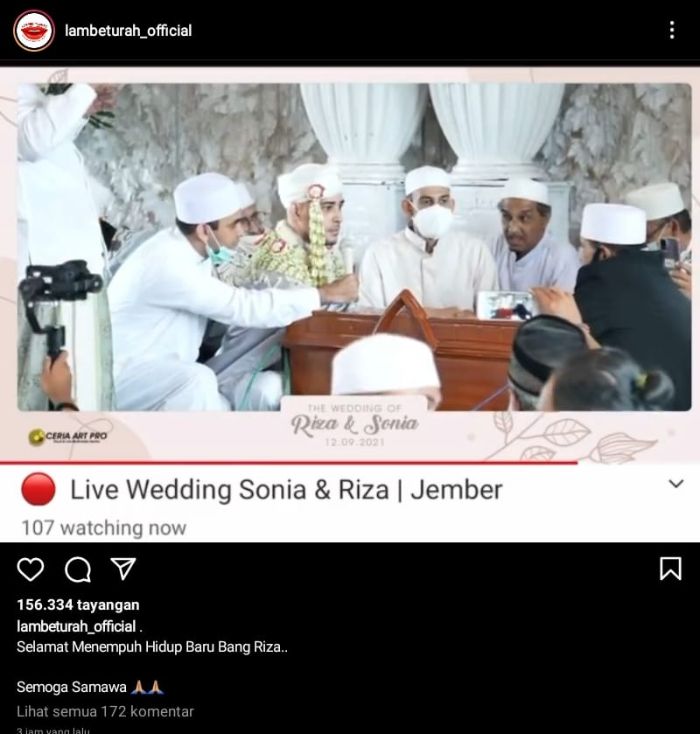 Profil Biodata dan Usia Riza Shahab, Resmi Nikahi Fatimah Sonia Alattas, Lengkap dengan Akun Instagram