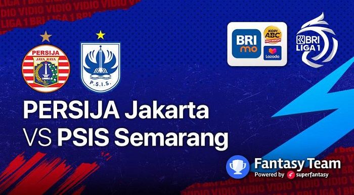 Link nonton BRI Liga 1 Persija vs PSIS Liga 1 hari ini 16 Maret 2023, dilengkapi prediksi, H2H, dan jam tayang.