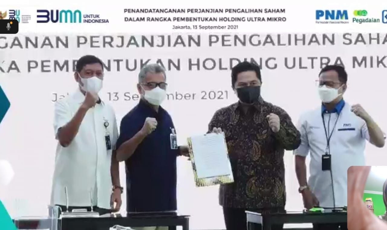 Sah, Pembentukan Holding Ultra Mikro BRI Resmi Dibentuk Hari Ini