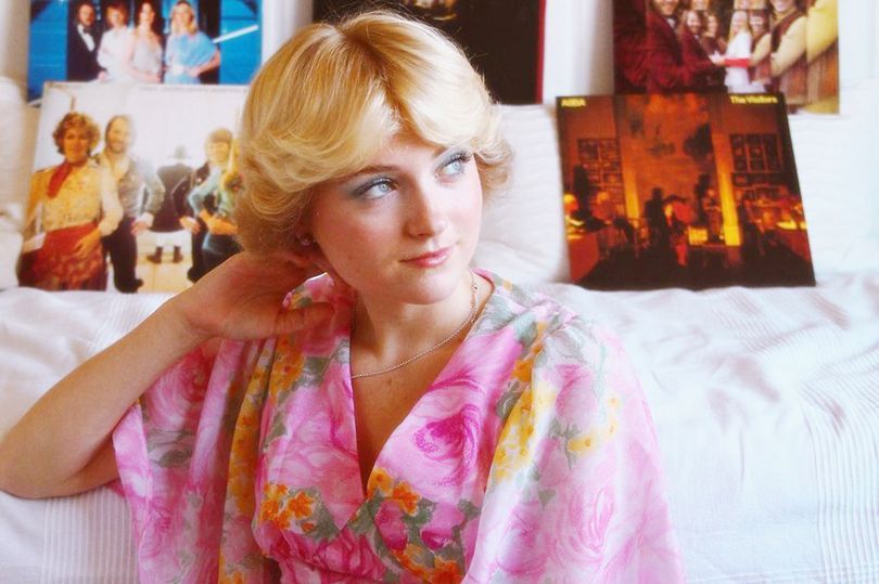 Foto Rose Van Rijn yang disebut-sebut sebagai reinkarnasi dari Princess Diana.