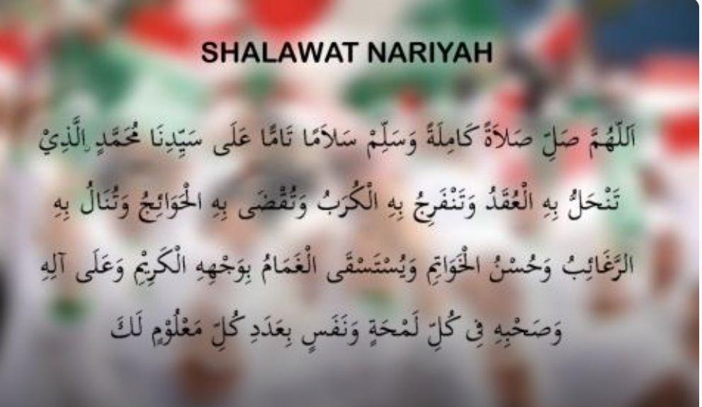 bacaan Sholawat Nariyah