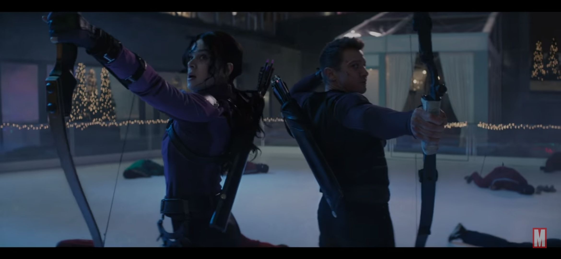 Jeremy Renner dan Hailee Steinfeld berlaga di serial film Hawkeye