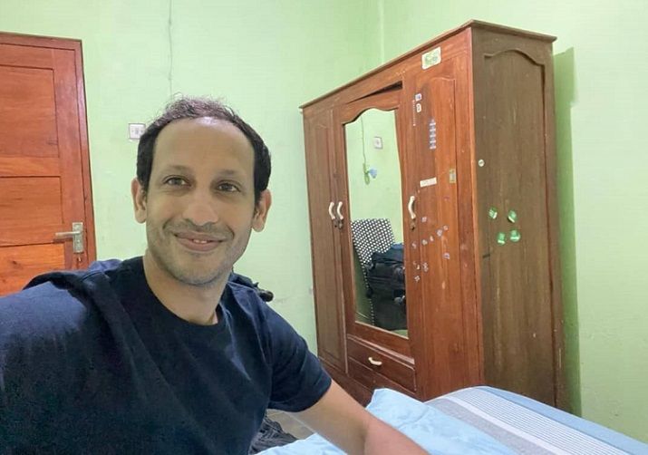 Mendikbudristek Nadiem Anwar Makarim, mengunggah foto pengalamannya saat menginap di rumah Nuri, Guru Penggerak, di Sleman, Yogyakarta, Selasa (14/09/2021). 