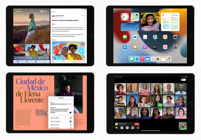 Sistem operasi iPadOS 15 terbaru dari Apple memudahkan pengguna untuk melakukan multitasking.