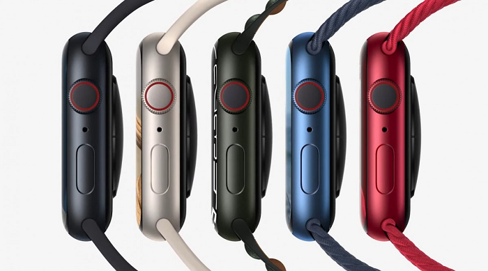 Apple Watch Series 7 akan diluncurkan dalam lima pilihan warna.