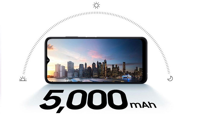 Samsung Galaxy Wide5 memiliki baterai besar dengan kapasitas 5.000mAh.