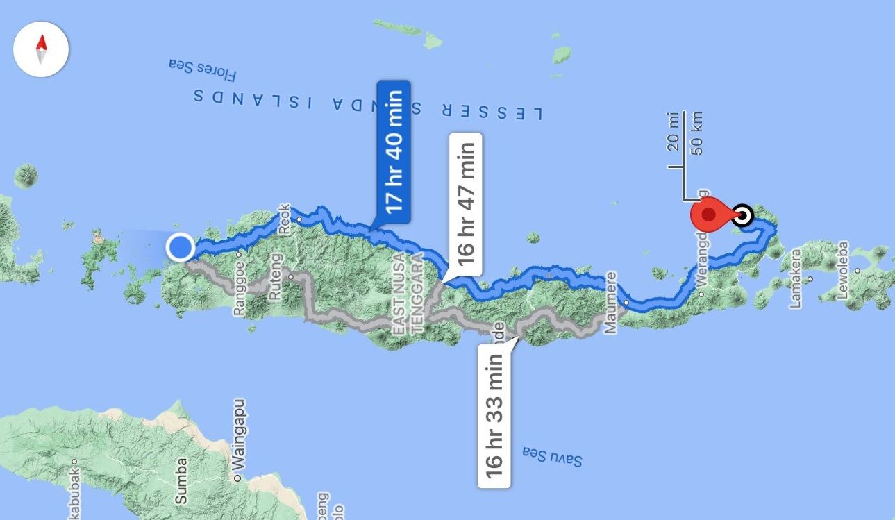 Jatuh Bangun Menaklukan Jalur Utara Pulau Flores Untuk Menemukan Surga Tersembunyi