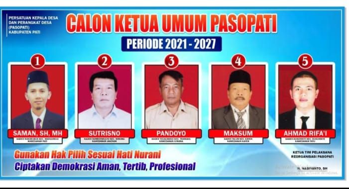 Pemilihan Pasopati Kab. Pati Periode 2021-2027