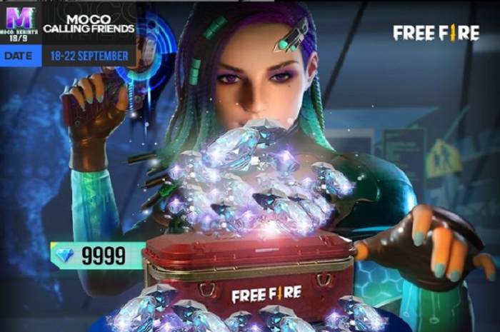 Kode redeem diamond free fire terbaru