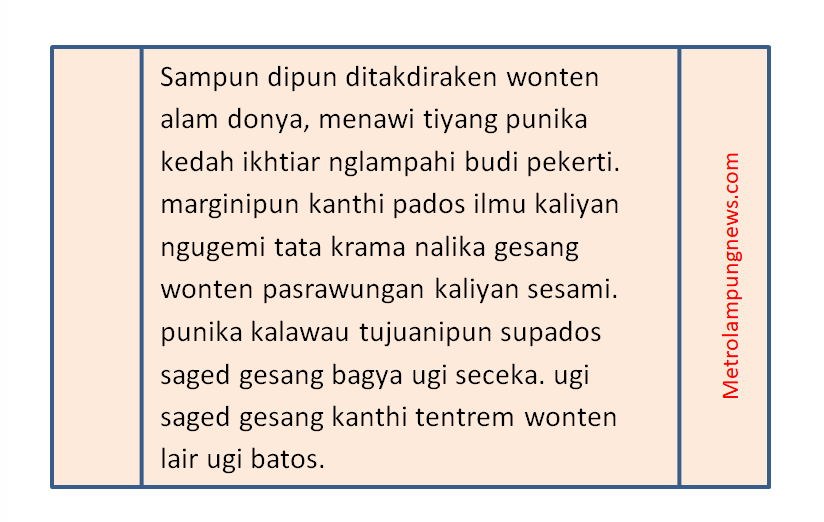 kunci jawaban Tantri Basa Jawa kelas 6 halaman 26 27 28 29