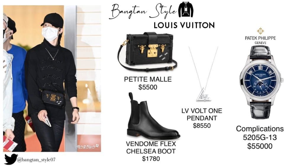 Daya Jual V BTS, Mantel Louis Vuitton Warna Krem yang Digunakannya saat di  Bandara Langsung Sold Out - TribunStyle.com