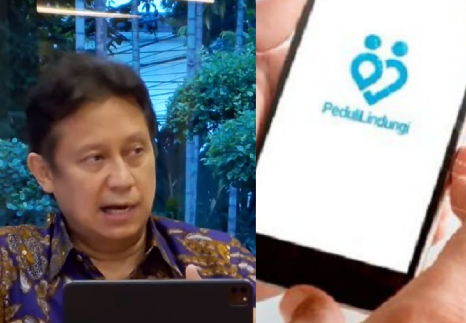 Menteri Kesehatan RI, Budi Gunadi Sadiki menyampaikan jumlah pengguna PeduliLindungi