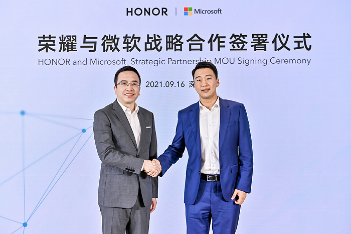 Honor dan Microsoft telah mengadakan kerja sama untuk ke depannya.