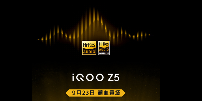 Speaker iQOO Z5 memiliki dukungan Hi-Res Audio dan Hi-Res Audio Wireless.