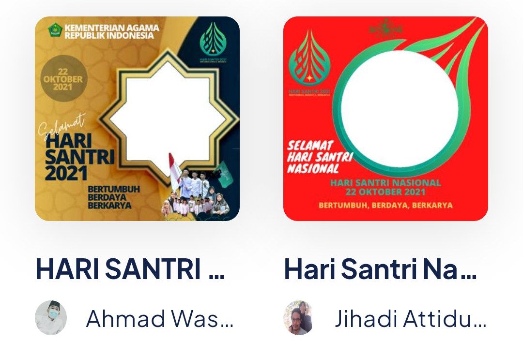 Link Twibbon Hari Santri Nasional 2021 Tema Santri Siaga Jiwa Raga Pasang Di Medsos Yuk Portal Jepara