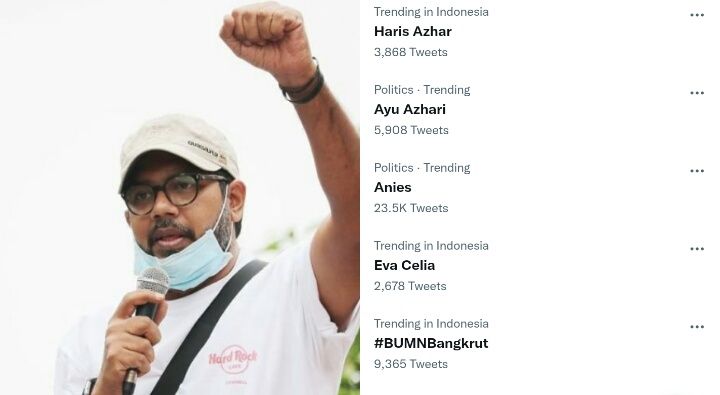 Haris Azhar Trending Usai Dilaporkan Luhut, Aktivis HAM Ini Jadi Sorotan Netizen: Seru Nih.