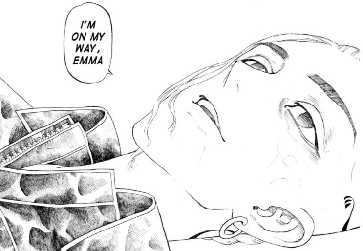 Draken yang sudah pasrah bahwa diirnya akan segera meninggal, spoiler dan link baca manga Tokyo Revengers chapter 223