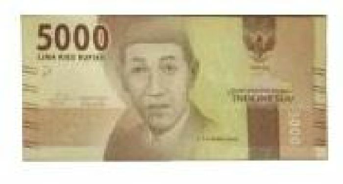 Uang pecahan Rp5.000.*