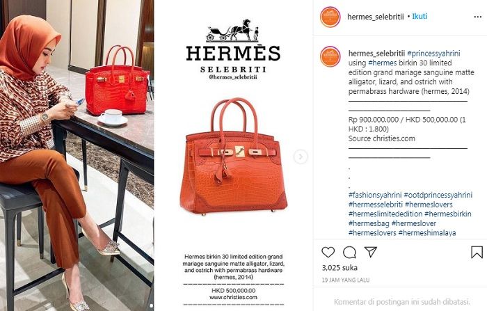 Siap-Siap! Hermes Bakal Naikkan Harga Tas Birkin pada Tahun Depan