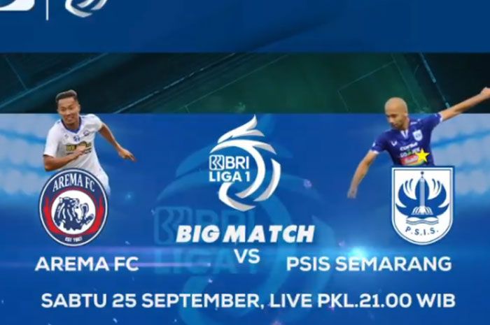 Link Live Streaming Arema Fc Vs Psis Semarang Bri Liga 1 2021 2022 Hari Ini Di Indosiar Dan Vidio Portal Jember