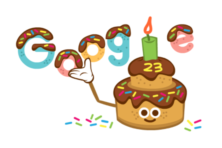 Google Doodle Merayakan Ulang Tahun ke23 pada 27 September 2021, Simak
