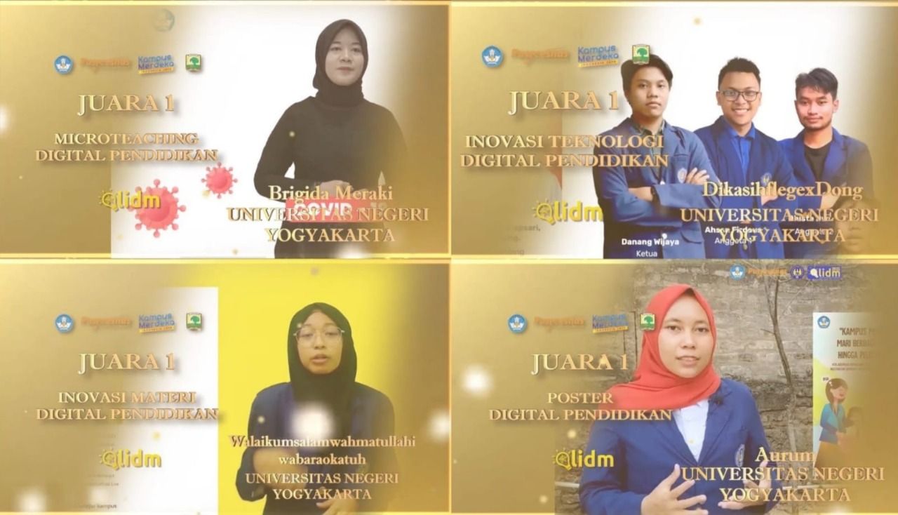 UNY Rebut Juara Untuk Empat Divisi Lomba Inovasi Digital Mahasiswa ...