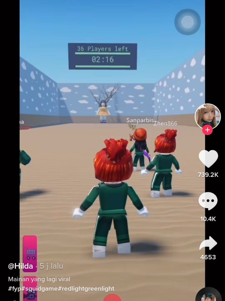 Cara Main Squid Game Di Roblox Fish Maps Lampu Hijau Lampu Merah Viral Di Tiktok Metro Lampung News