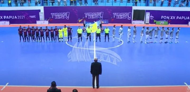 Jadwal futsal pon papua jatim vs papua