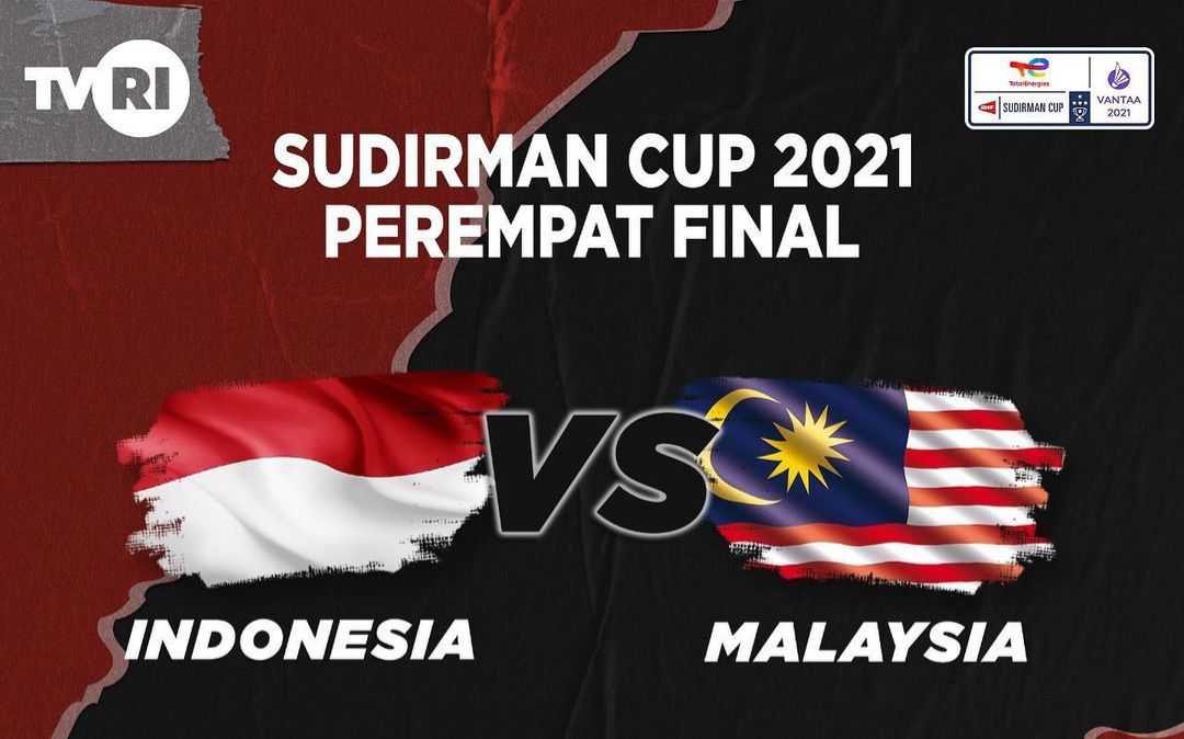 Malaysia vs indonesia sudirman cup