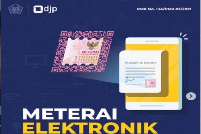 Sah! Materai Elektronik Sudah Resmi Bisa Dipakai di Indonesia, Begini ...
