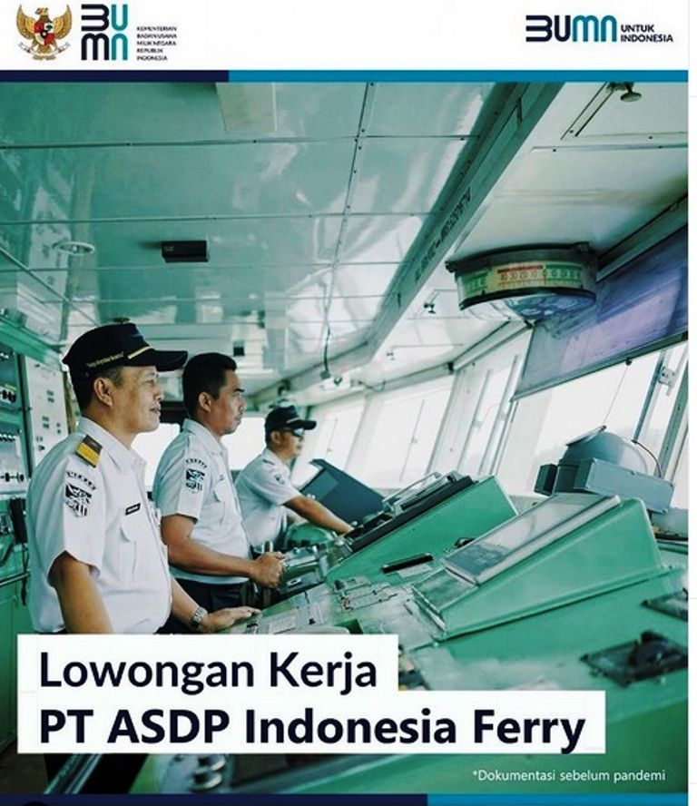 Lowongan Kerja Di Bumn Pt Asdp Indonesia Ferry Untuk 28 Orang