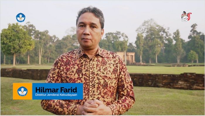 Direktur Jenderal Kebudayaan Kementerian Pendidikan, Kebudayaan, Riset dan Teknologi, Hilmar Farid.