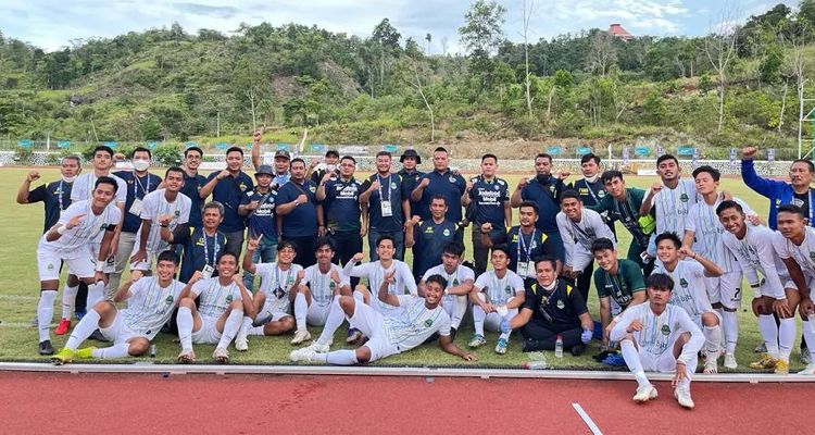 Tim sepak bola putra Jabar lolos ke babak enam besar PON XX Papua