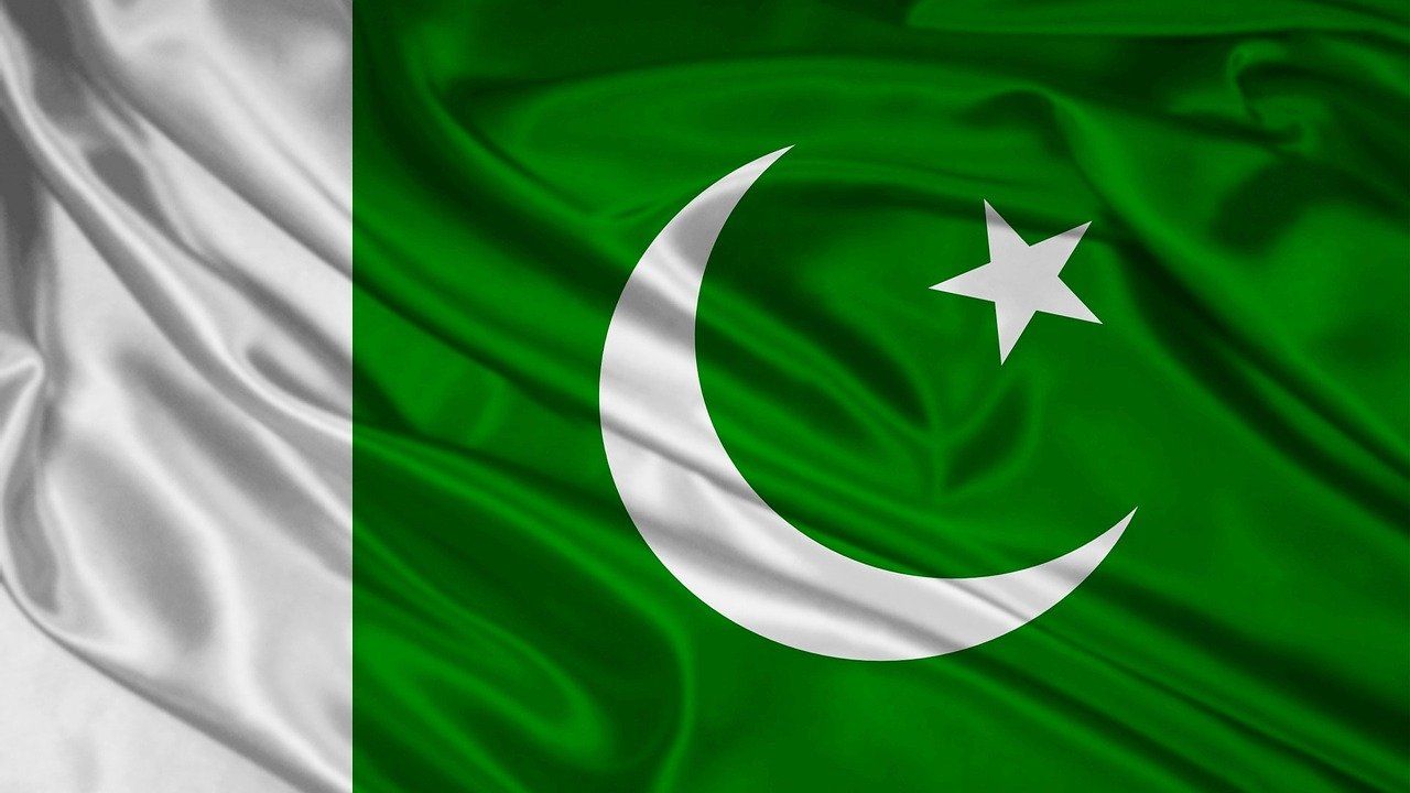 Ilustrasi bendera Pakistan.