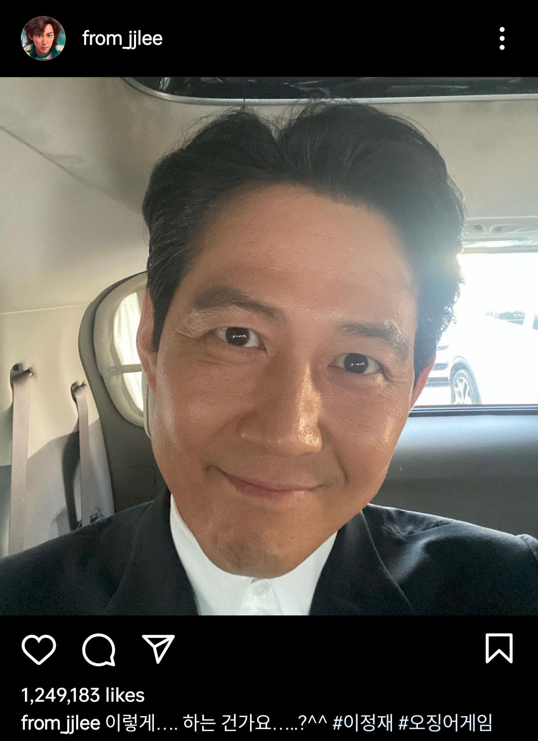 Instagram Lee Jung Jae