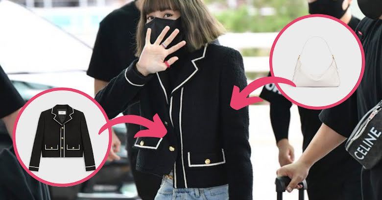 Inilah Harga Outfit Lisa BLACKPINK di Bandara untuk Perjalanan ke Paris  Fashion Week