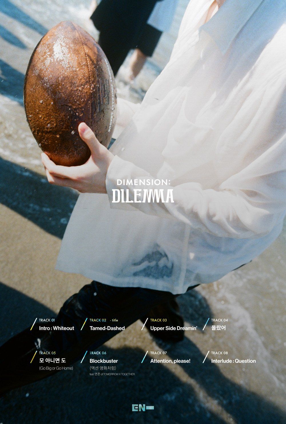 Tracklist Album "DIMENSION: DILEMMA" ENHYPEN 