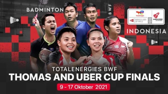 Badminton thomas cup 2021